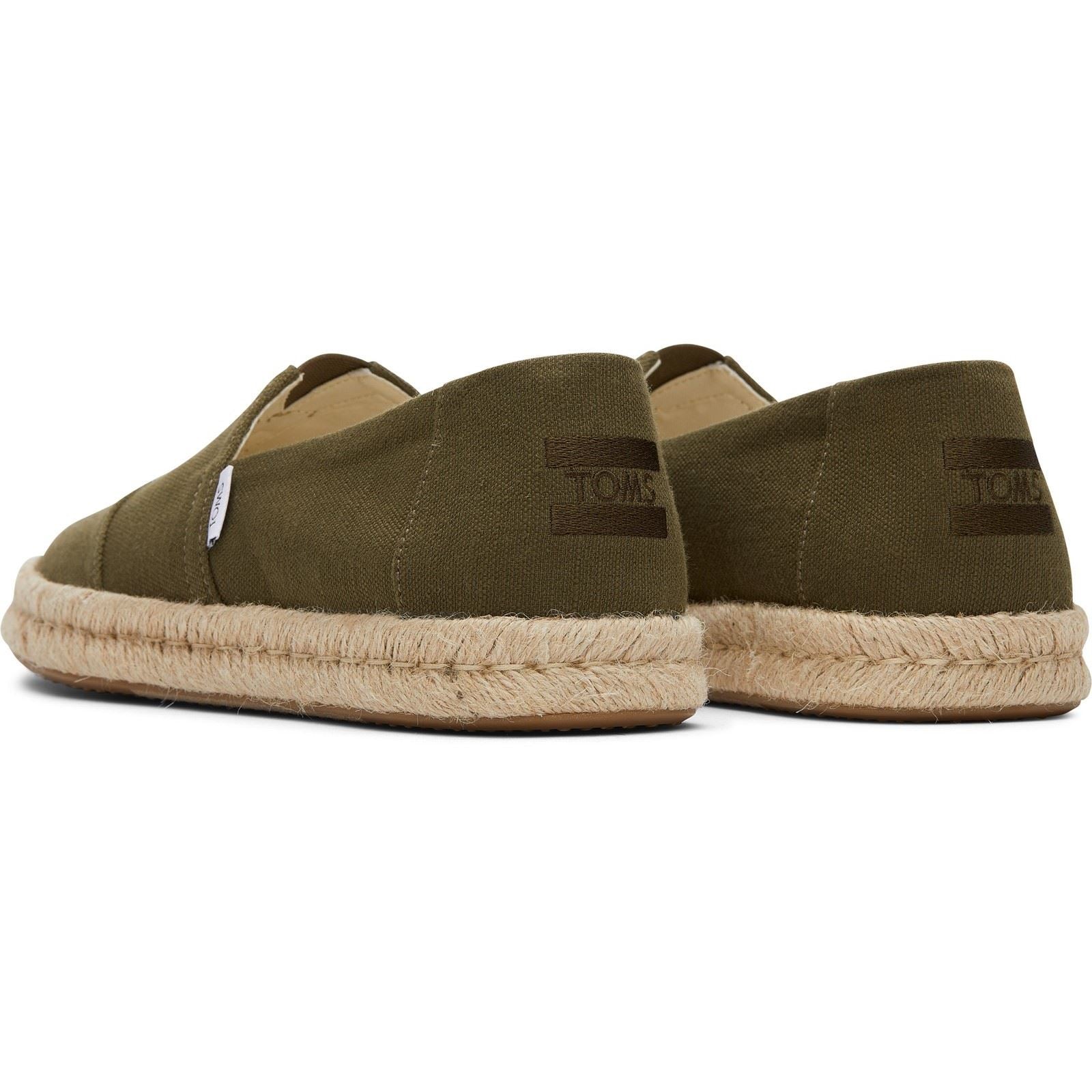 TOMS Alpargata Rope 2.0 Cotton Women's Olive Shoes
