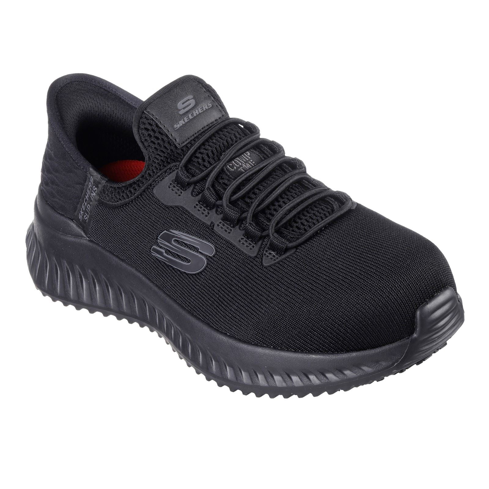 Skechers Workwear Tilido Ombray Mesh Women's Black Safety Sneakers