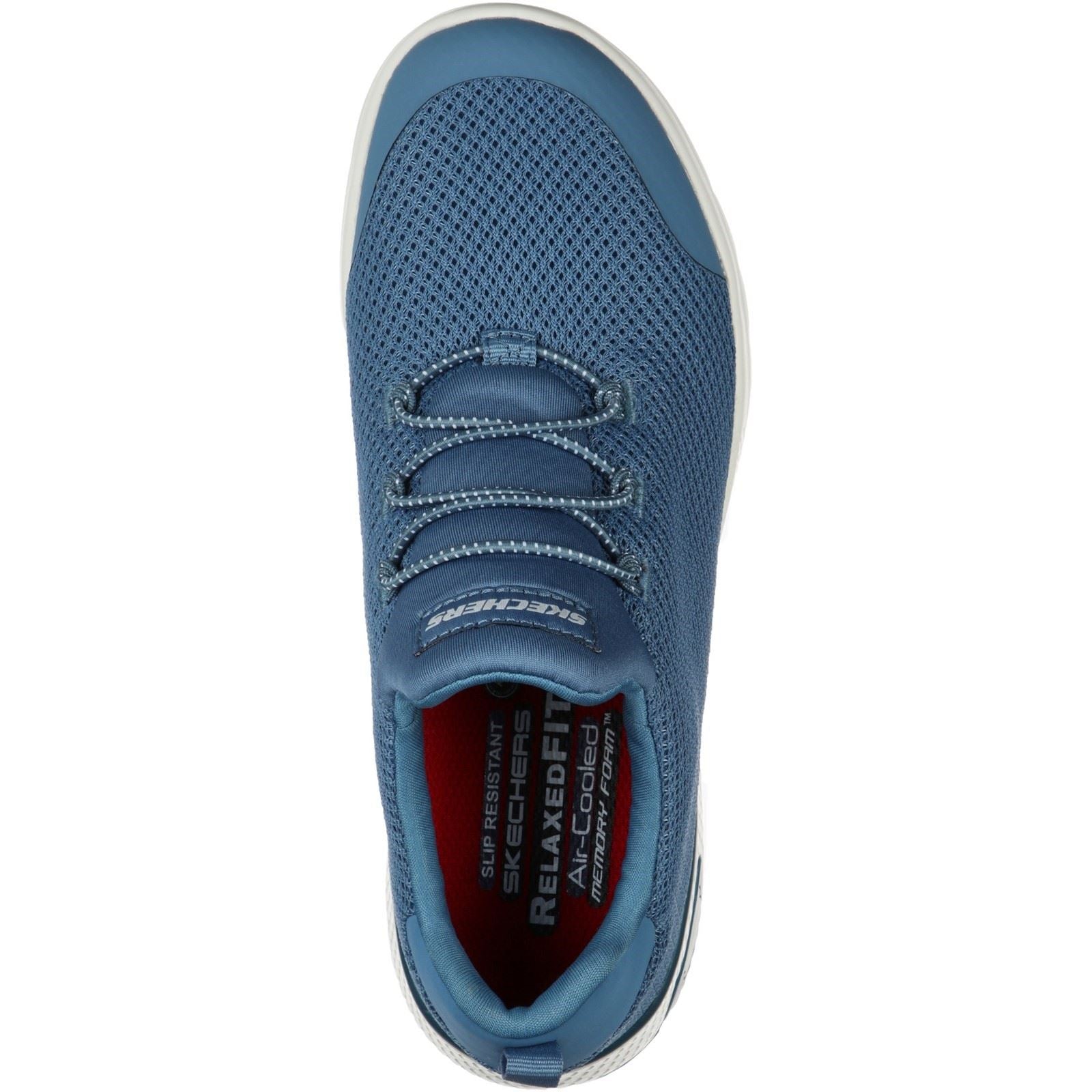Skechers Workwear Marsing - Waiola SR Mesh Women's Blue Sneakers