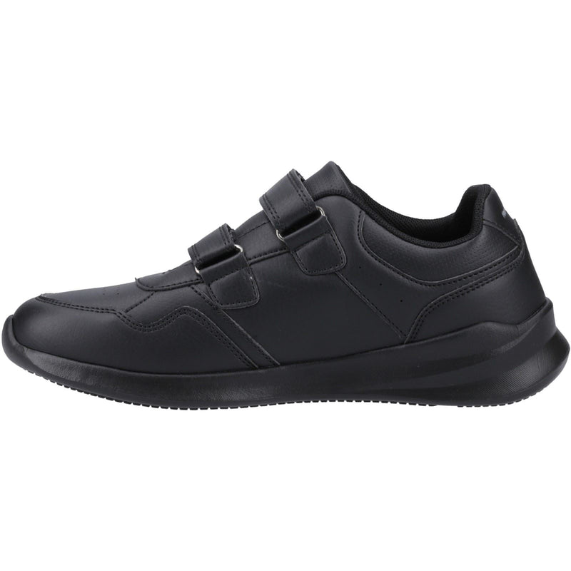 Hush Puppies Marling Easy Senior Black Shoes - US 8