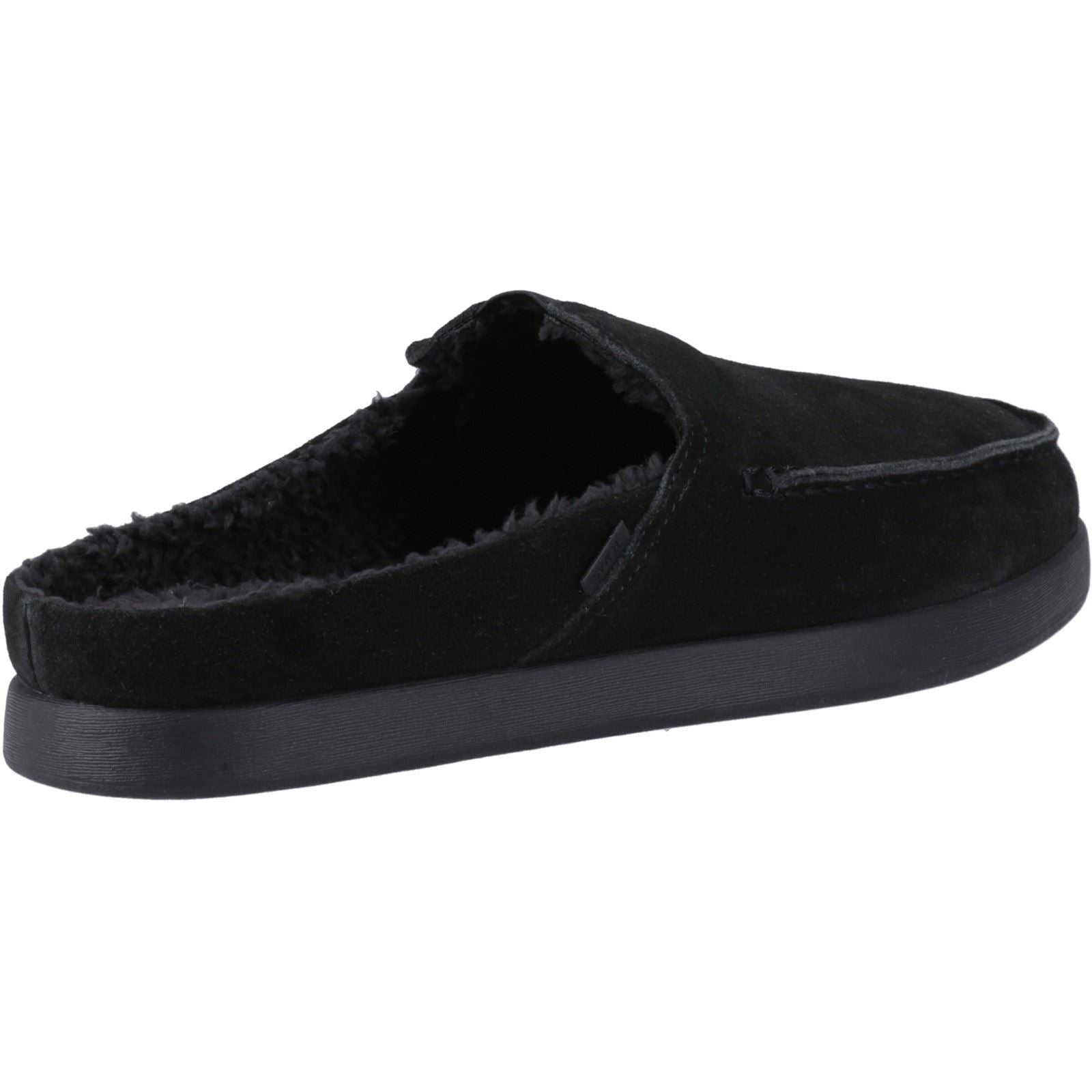 TOMS Alonso Mule Leather Men's Black Mules
