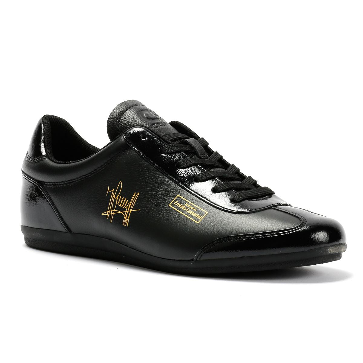 Cruyff Recoupa Leather Men's Black Mono Sneakers