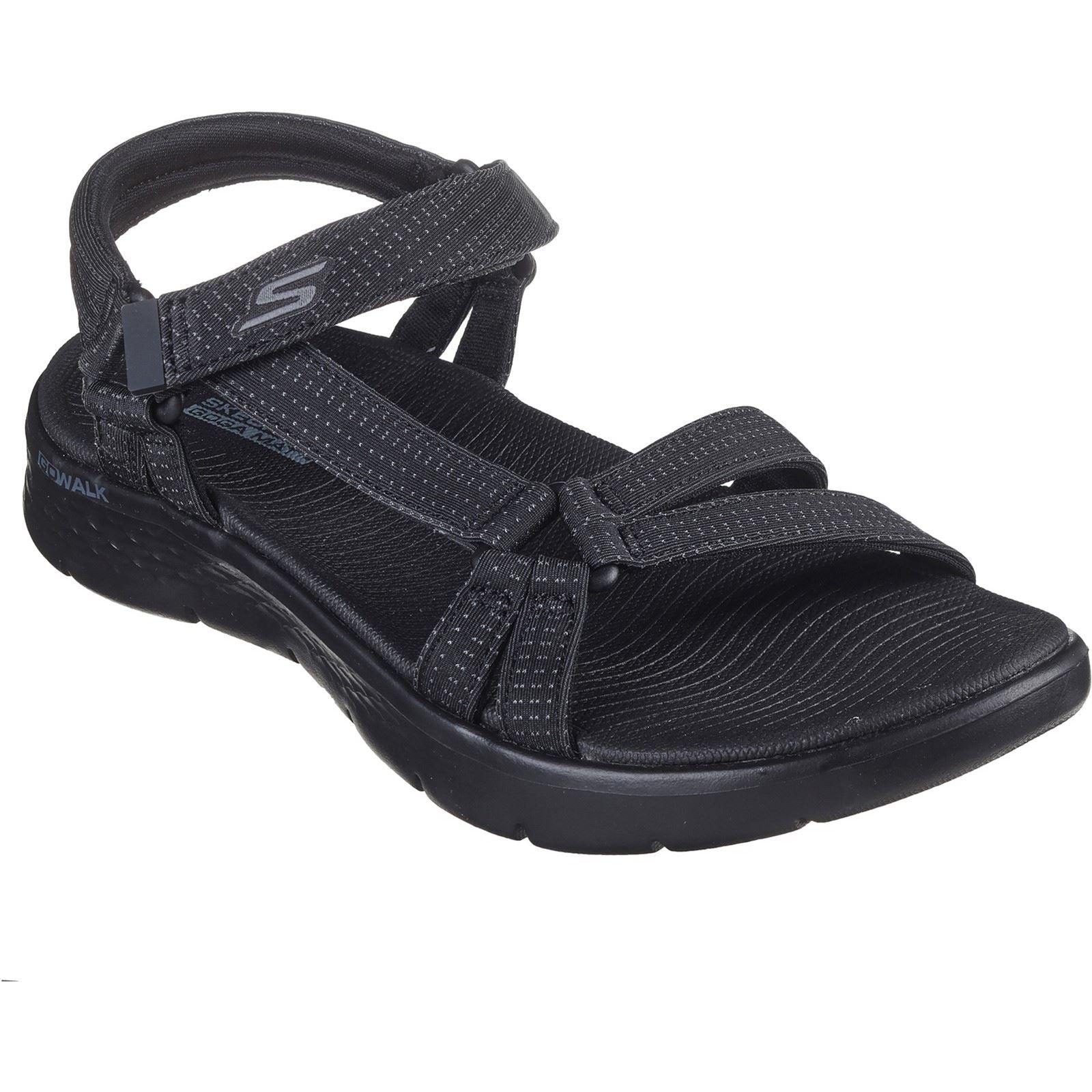 Skechers GO WALK Flex Sublime Synthetic Women's Black Sandals