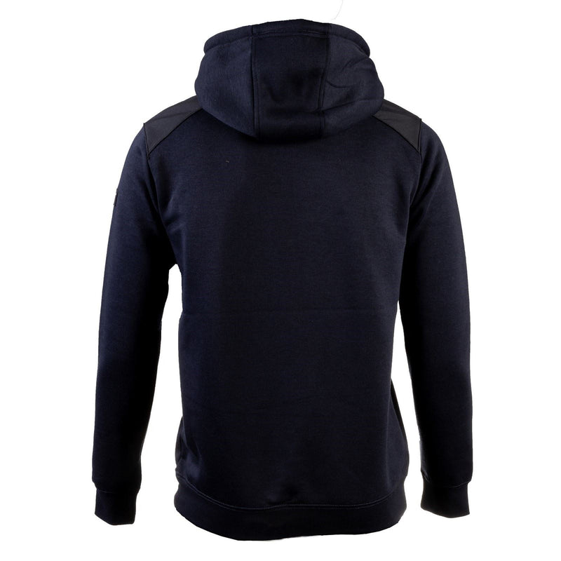 Caterpillar Essentials Polyester Men's Blue Hooded Sweatshirt