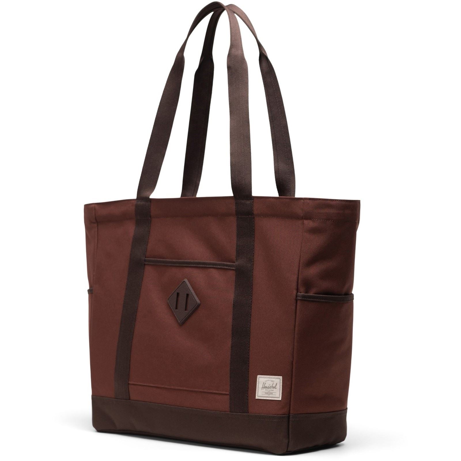 Herschel Bags Heritage Tote Polyester Unisex Adults Chocolate Tote Bag - One Size