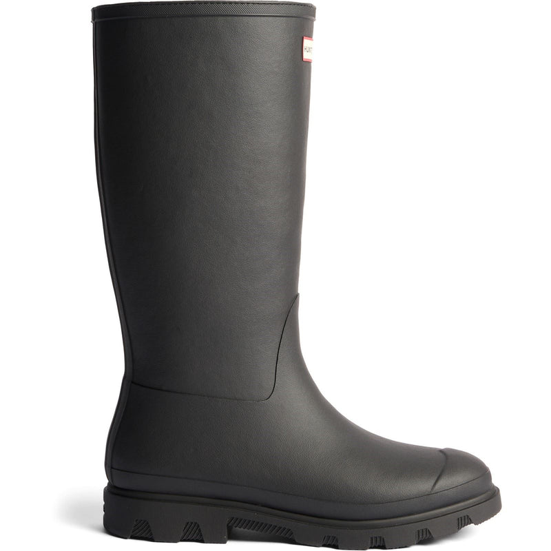 Hunter Downpour Tall Insulated Boot Rubber Men's Black Wellington Boots