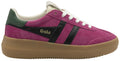 Gola Athena Suede Women's Fuchsia/Black/Evergreen Sneakers