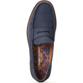 Base London Garfield Leather Men's Navy Loafers