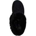 Skechers Cozy Campfire Winter Nights Synthetic Women's Black Slippers