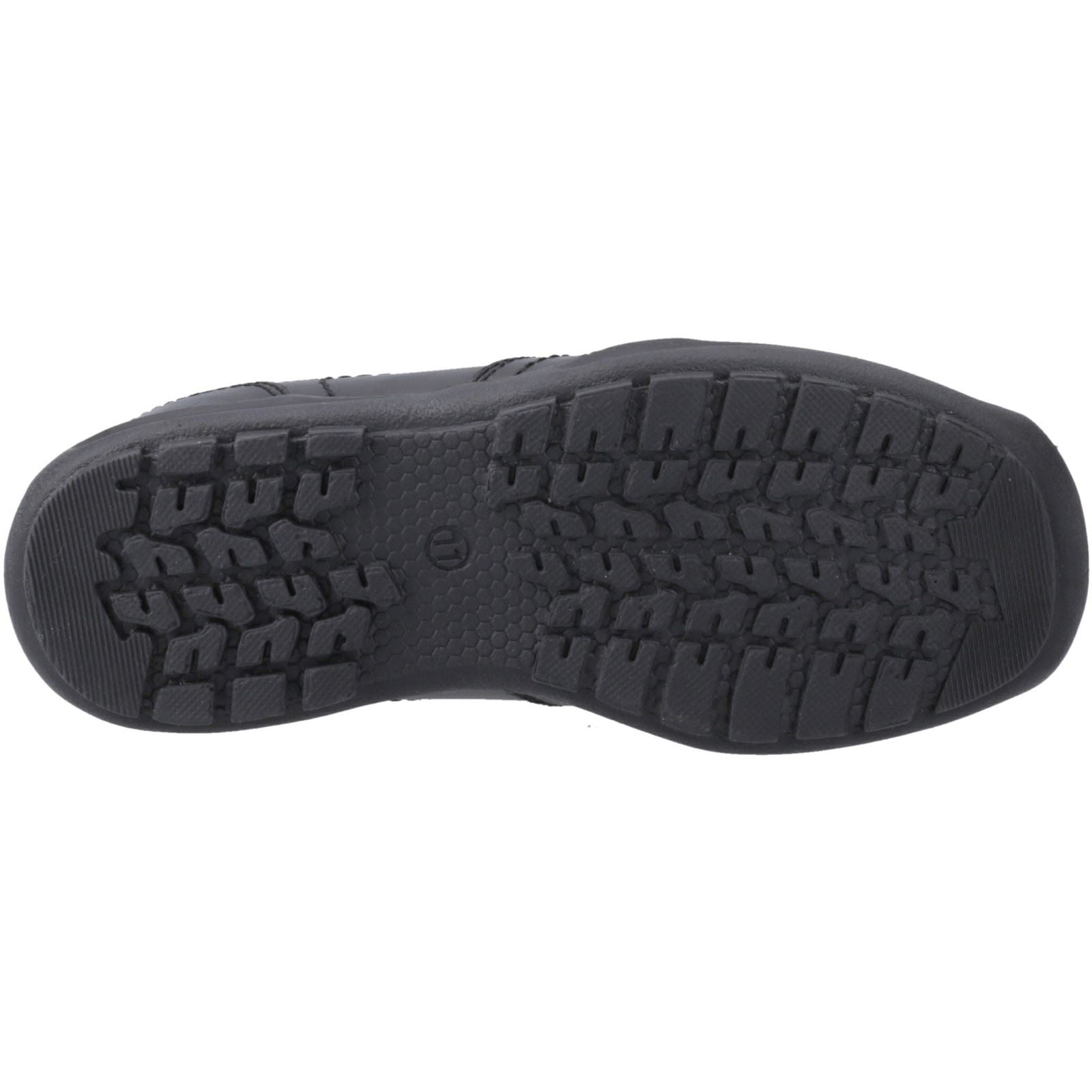Hush Puppies Morgan Leather Boys's Black Loafers