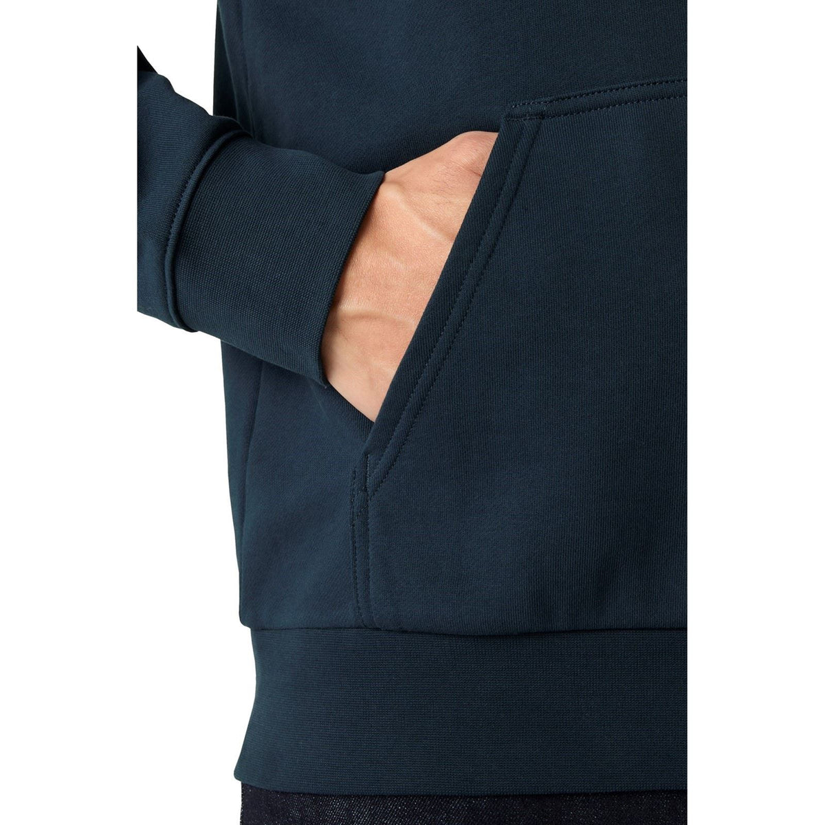 Helly Hansen Sport Staple Hoodie Cotton Men's Blue Hooded Sweatshirt