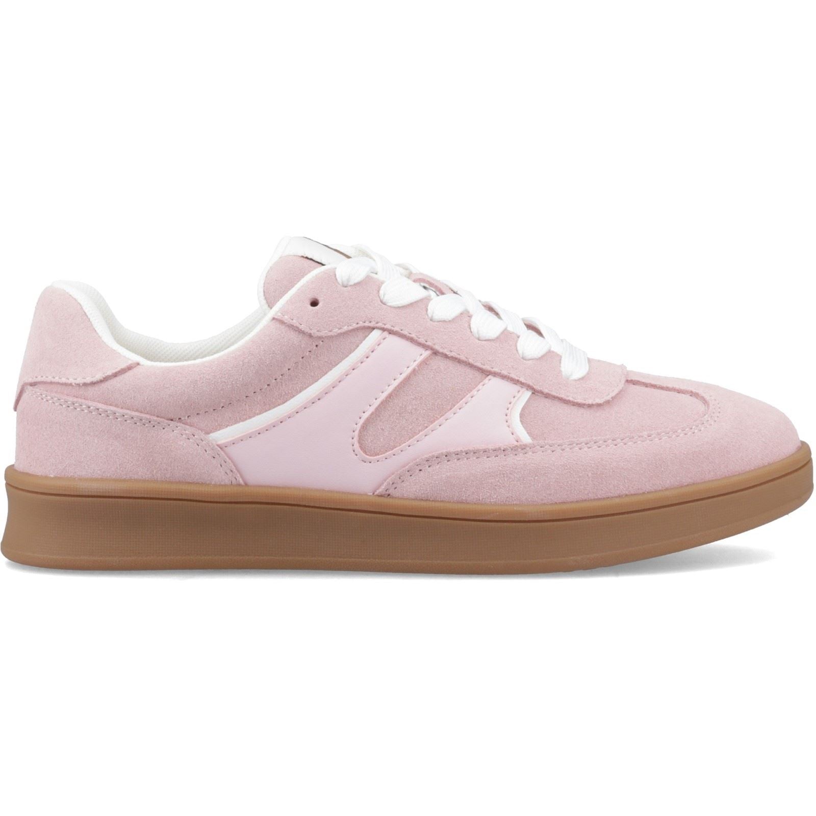 Hush Puppies Maura Suede Women's Pink Sneakers