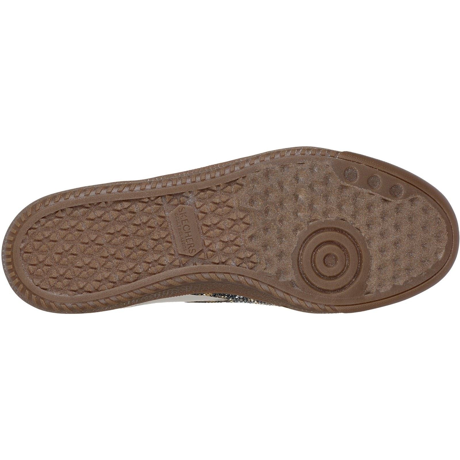 Skechers Hotshot Shimmering Spots Women's Taupe Sneakers