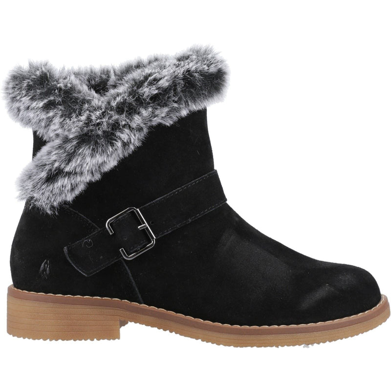 Hush Puppies Hannah Suede Women's Black Boots