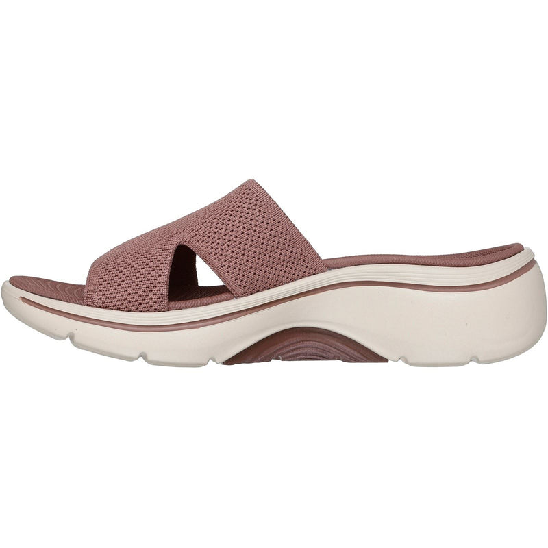 Skechers Go Walk Arch Fit 2.0 Textile Women's Brown Sandals