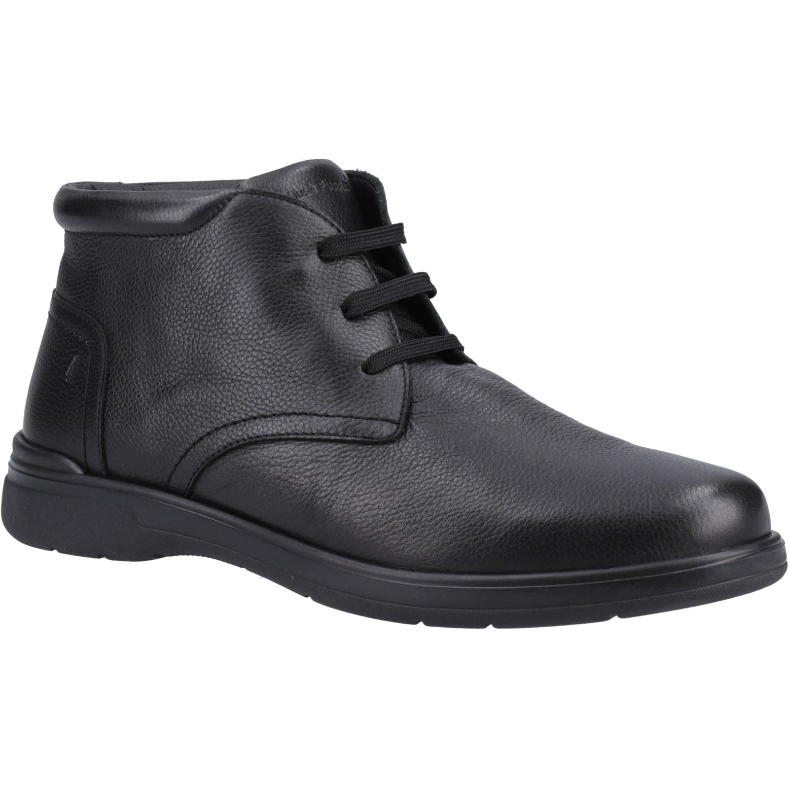 Hush Puppies Malcolm Leather Men's Black Boots