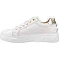 Hush Puppies Kathryn Leather Women's White Sneakers