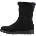 Hush Puppies Mary Suede Women's Black Boots