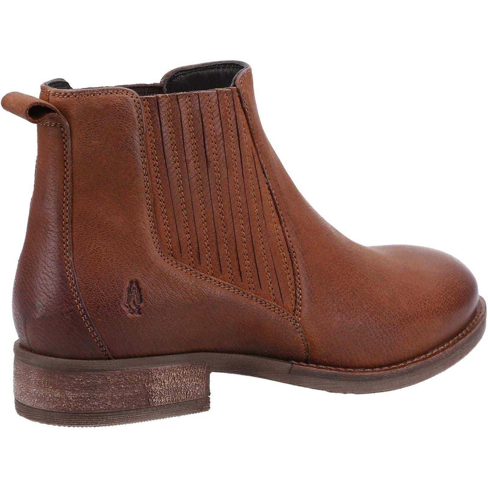 Hush Puppies Edith Leather Women's Tan Boots