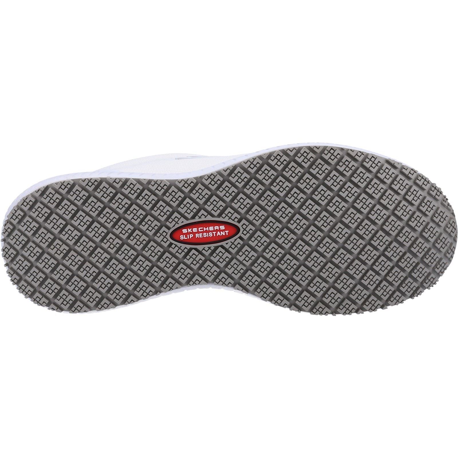 Skechers Workwear Squad SR Textile Women's White Safety Sneakers