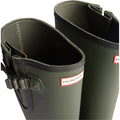 Hunter Field Downpour Boot Rubber Women's Dark Olive/Black Wellington Boots