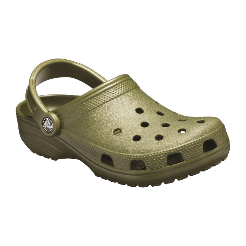 Crocs Classic Croslite Rubber Army Green Clogs