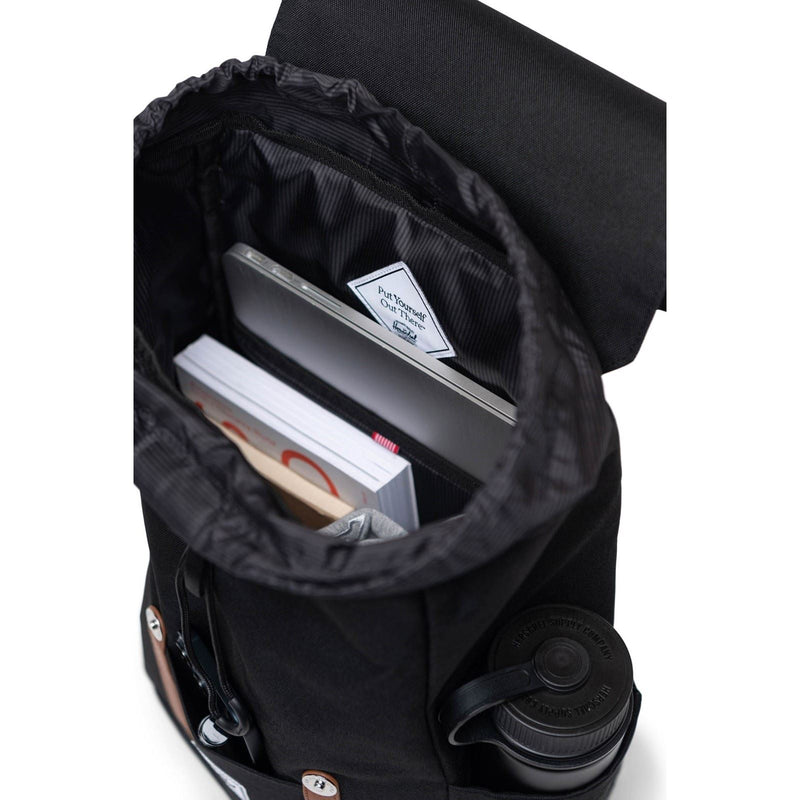 Herschel Bags Herschel Retreat Small Backpack Polyester Unisex Adults's Black Backpack