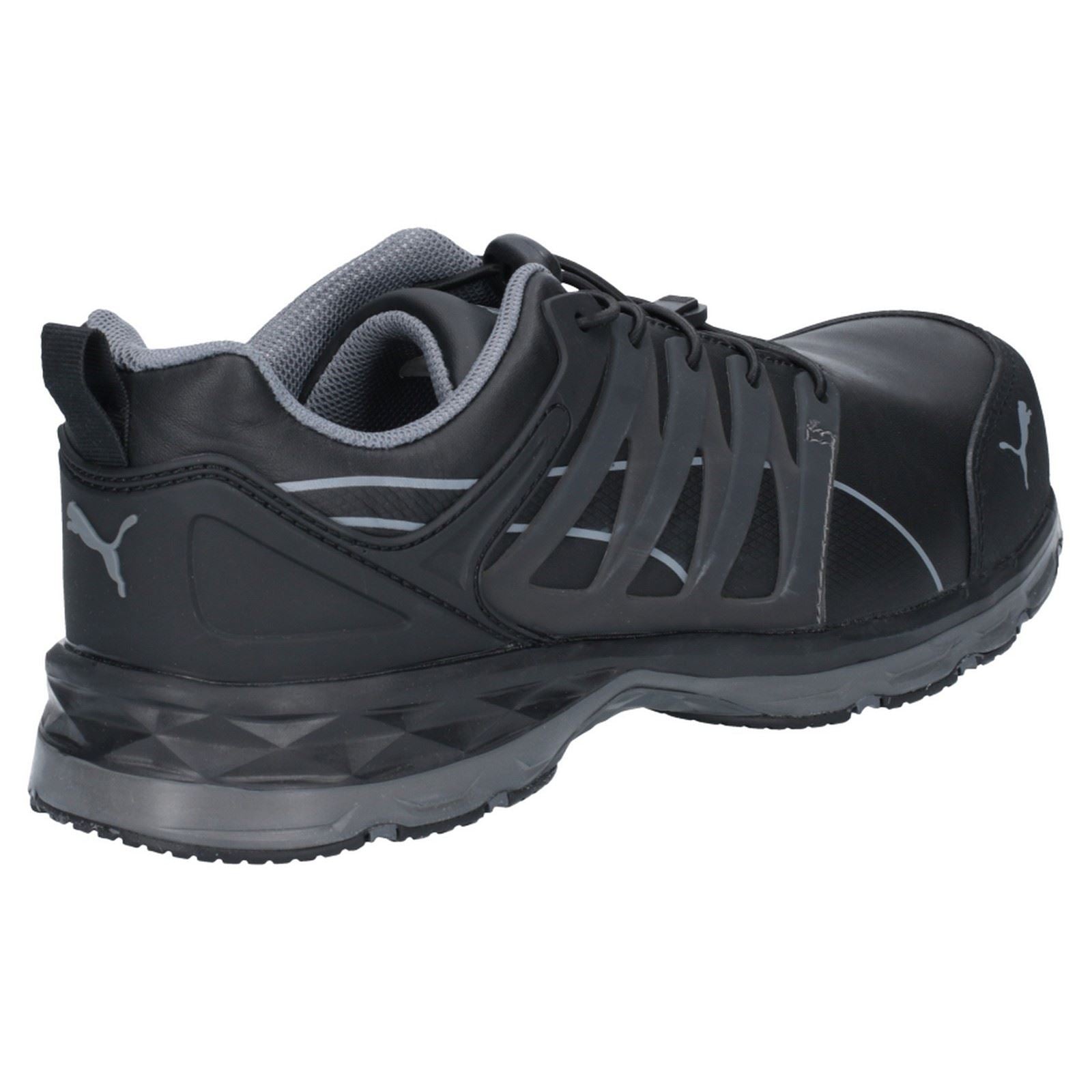 Puma Safety Velocity 2.0 Leather Black Safety Shoes
