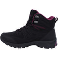 Hi-Tec Jackdaw Mid WP Synthetic Women's Black/Burgundy Hiking Boots