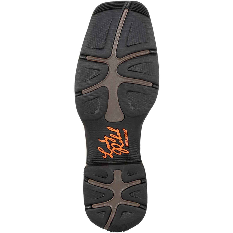 Durango Lady Rebel Leather Women's Briar Brown/Rusty Red Boots