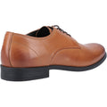 Hush Puppies Oscar Clean Toe Leather Men's Tan Lace-Up Shoes