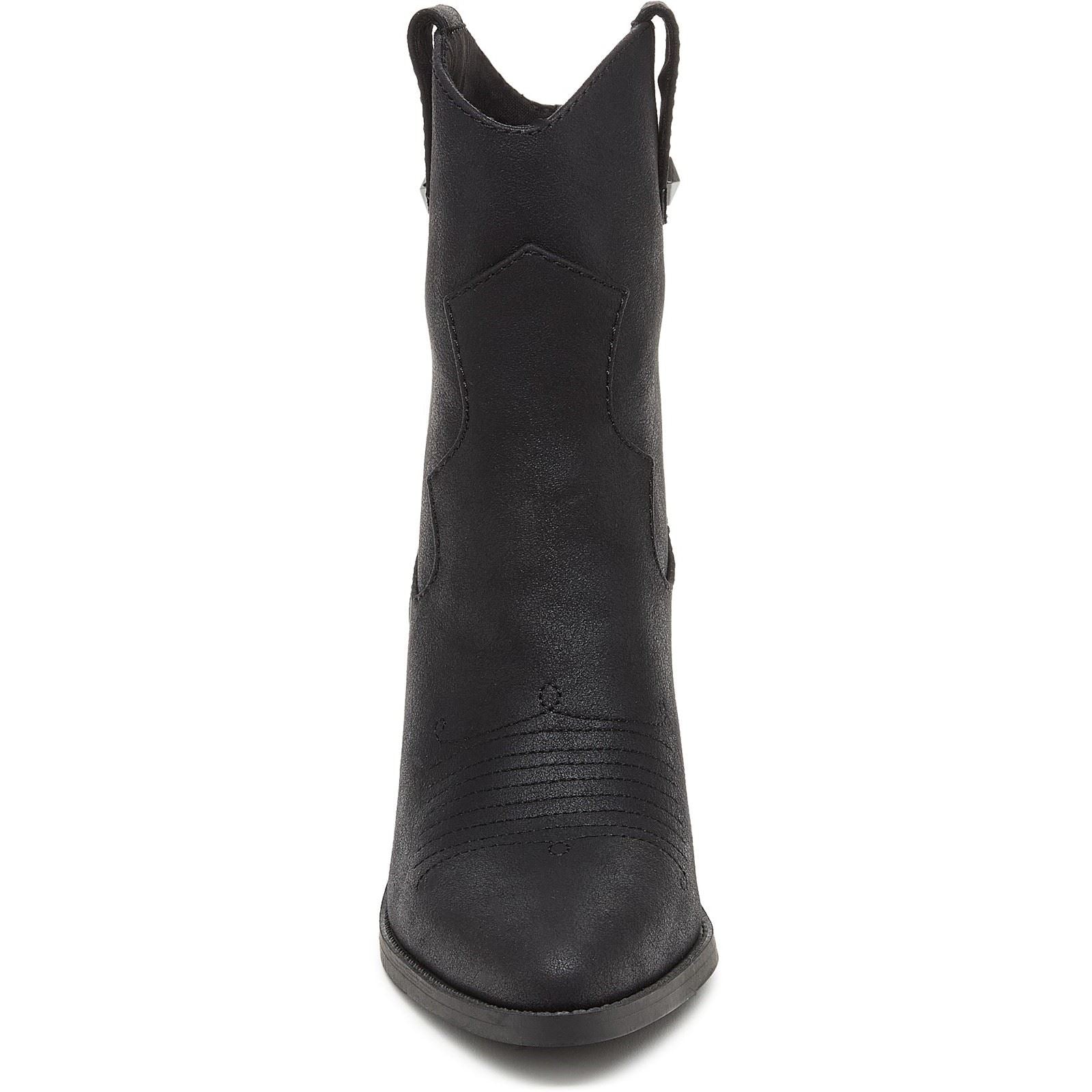 Rocket Dog Feather Polyurethane Women's Black Heeled Ankle Boots