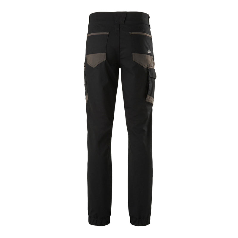 Hard Yakka Raptor Cuff Cotton Men's Black Outdoor Trousers