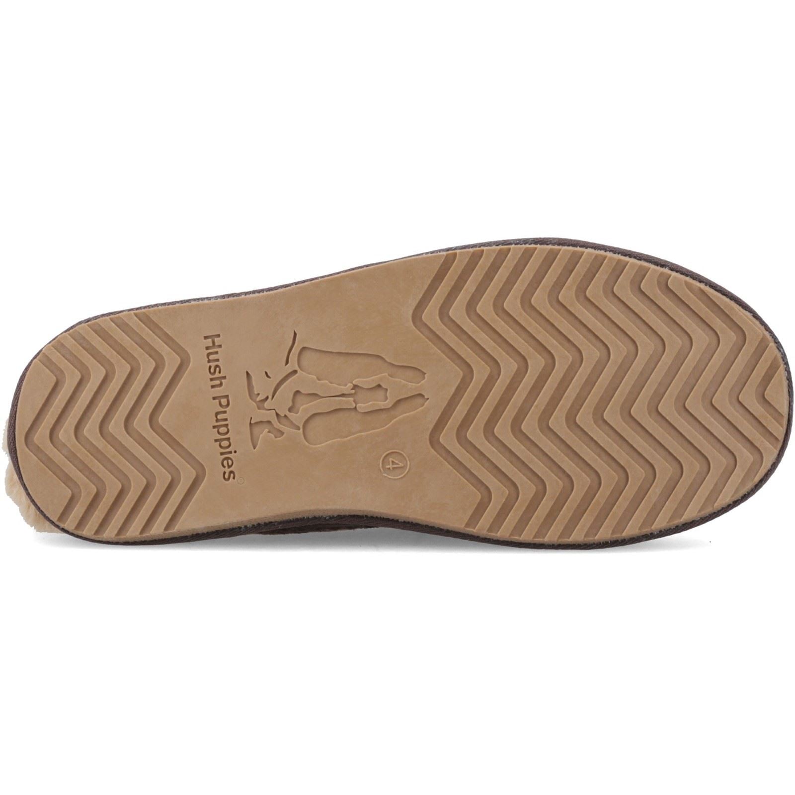 Hush Puppies Anika Suede Women's Chocolate Slippers