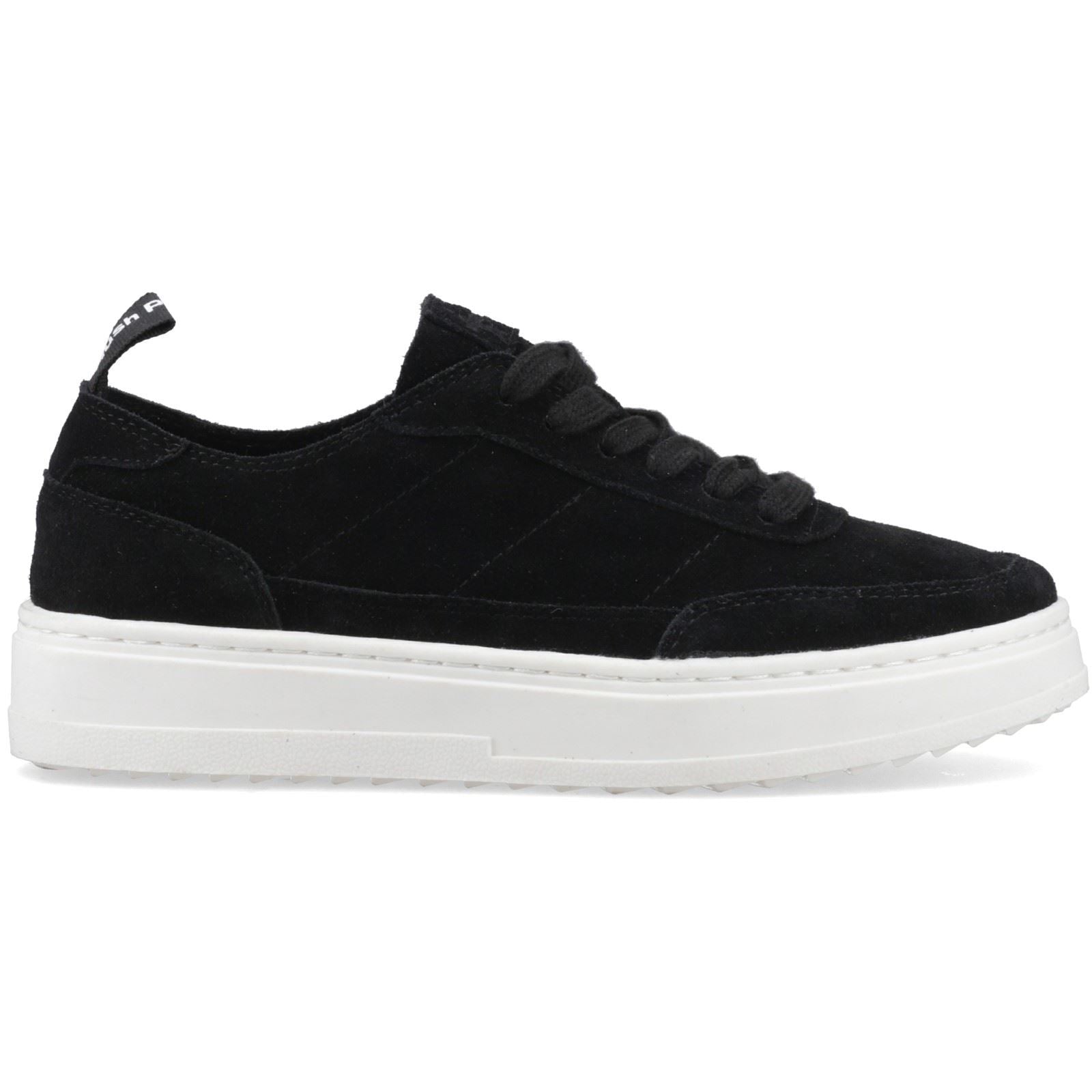 Hush Puppies Nesta Leather Women's Black Standard Trainers
