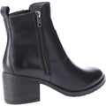 Hush Puppies Helena Leather Women's Black Boots