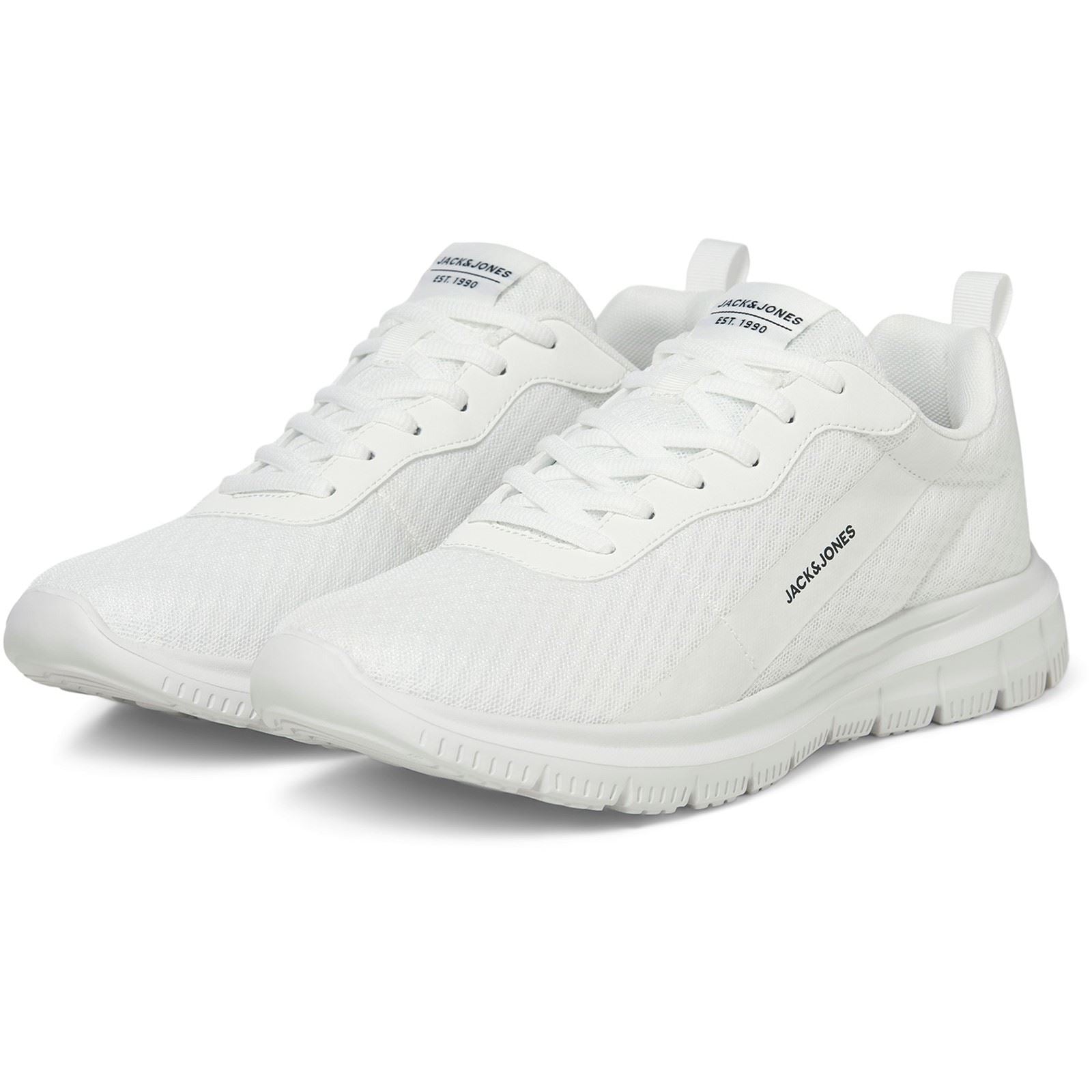 Jack & Jones Taylor Mesh Synthetic Men's Bright White Sneakers