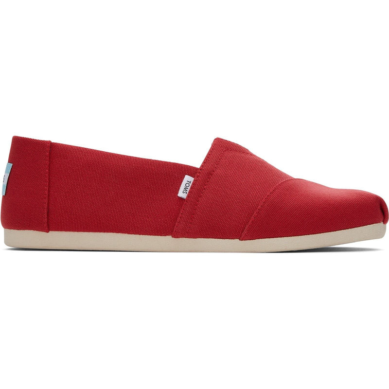 TOMS Alpargata 100% Cotton Men's Red Espadrilles