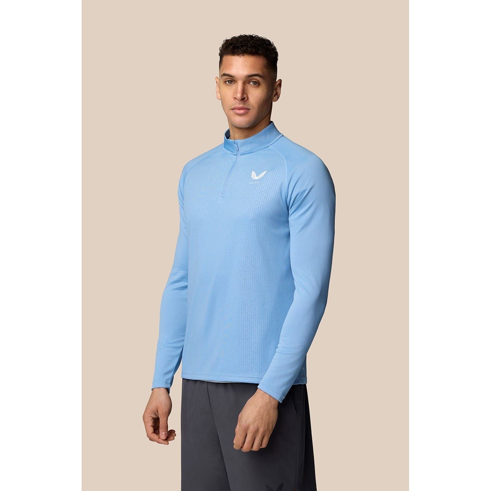 Castore Adapt 1/4 Zip Top Polyester Men's Black