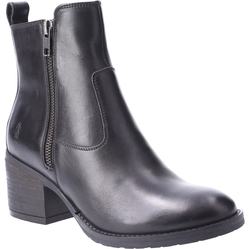 Hush Puppies Helena Leather Women's Black Boots