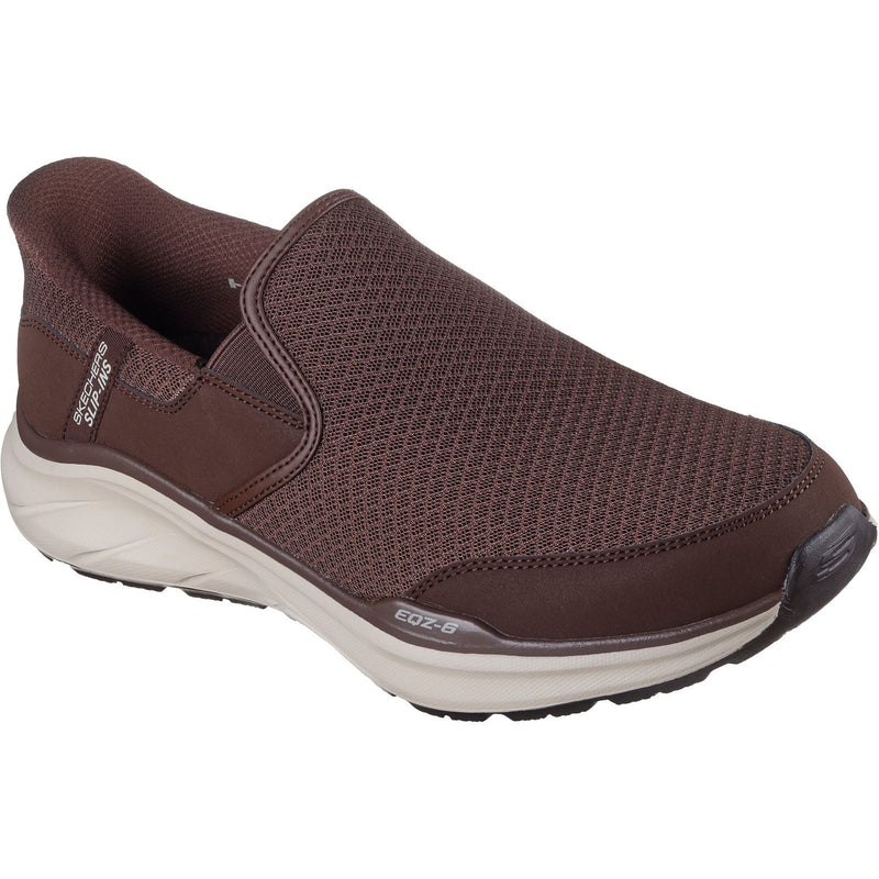 Skechers Equalizer 6.0 Textile Men's Brown Sneakers