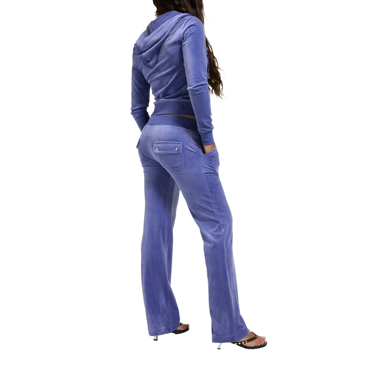 Juicy Couture Del Ray Pant Polyester Women's Grey Joggers