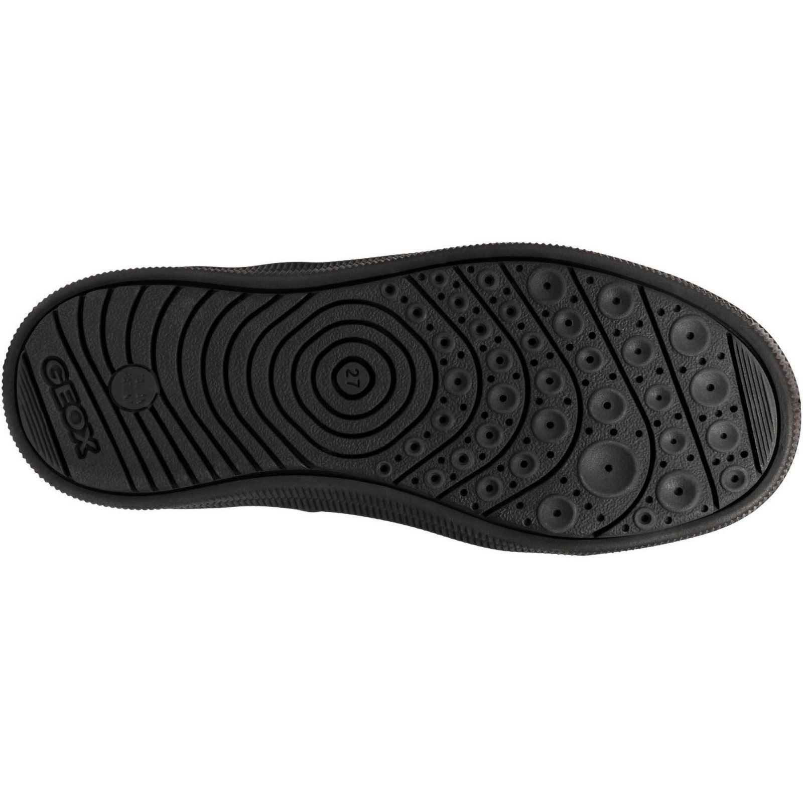 Geox J Arzach B. D Leather Boy's Black Trainers