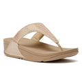 FitFlop Lulu Crystal Women's Latte Beige Sandals