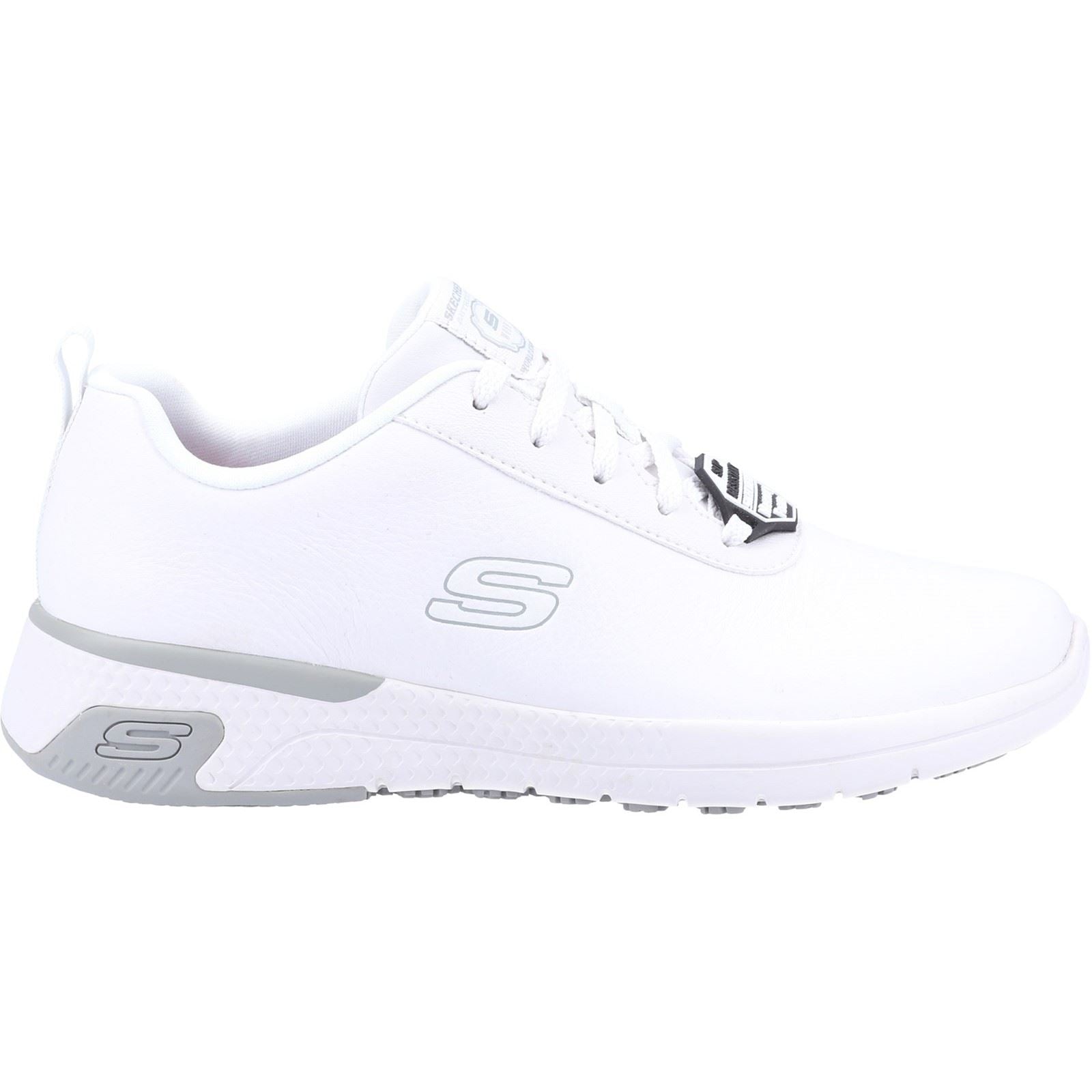 Skechers Workwear Marsing Gmina Leather Women's White Safety Sneakers