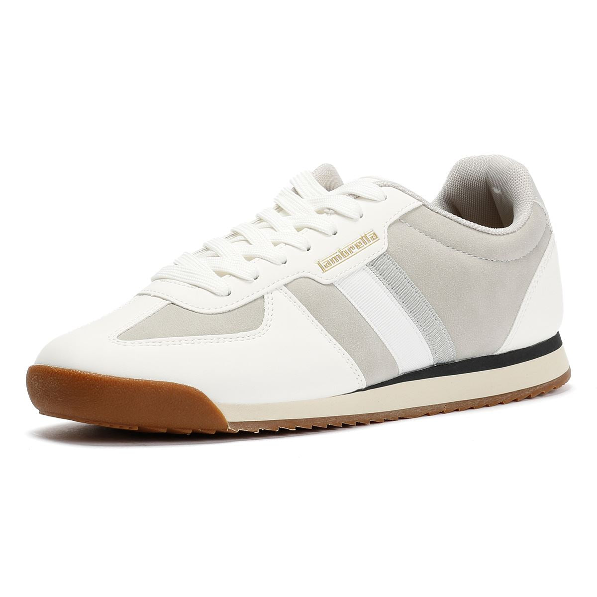 Lambretta Diego Men's White/Gray Sneakers