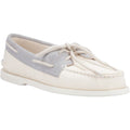 Sperry Authentic Original 2-Eye Seacycled Cotton Men's Tan Lace-Up Shoes