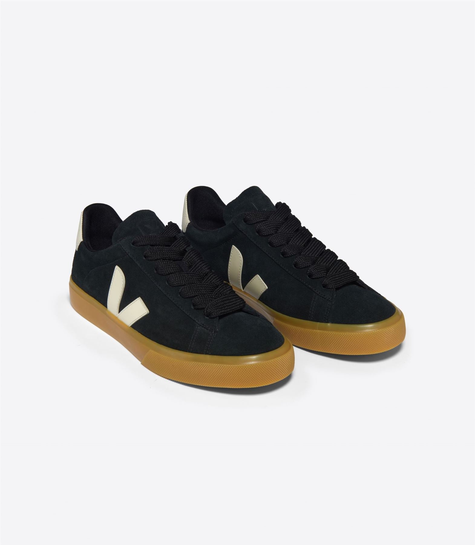 Veja Campo Suede Women's Black / Pierre Sneakers