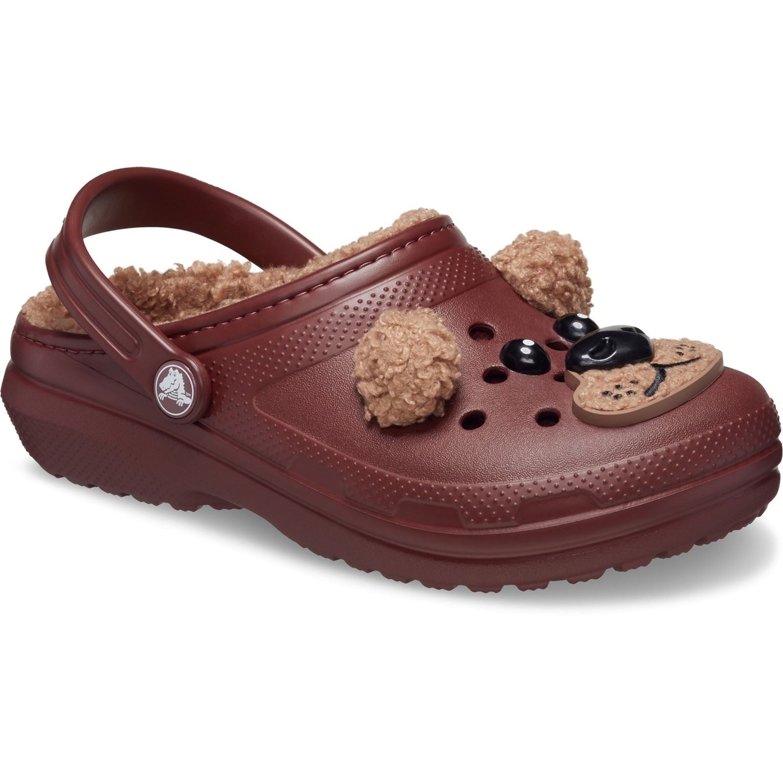 Crocs Classic Lined Fun Lab Synthetic Bear Clogs