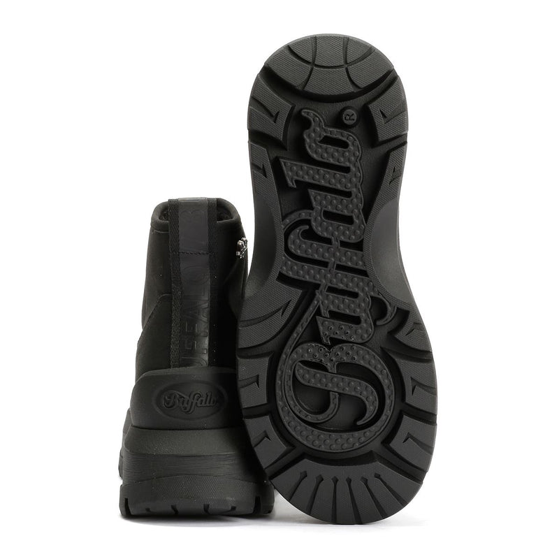 Buffalo Olympia Pull On LO Warm Women's Black Boots